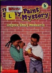 Front cover of The spray-paint mystery by Angela Shelf Medearis