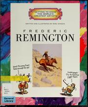 Cover of Frederic Remington by Mike Venezia