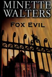 Cover of Fox evil by Minette Walters