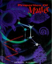 Front cover of Properties of matter by Mary Atwater