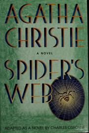 Cover of Spider's web [adaptation] by Charles Osborne