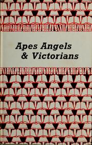 Front cover of Apes, angels & Victorians by Irvine, William
