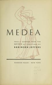 Cover of Medea by Robinson Jeffers