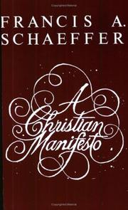 Front cover of A Christian Manifesto by Francis A. Schaeffer