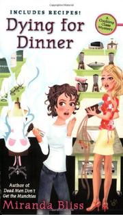 Cover of Dying for dinner by Miranda Bliss