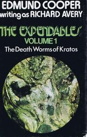 Front cover of The deathworms of Kratos by Edmund Cooper