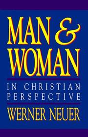 Front cover of Mann und Frau in christlicher Sicht by Werner Neuer