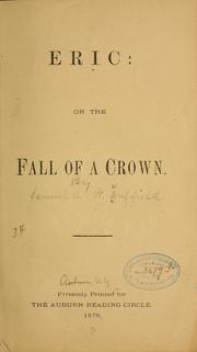 Cover of Eric by Samuel Willoughby Duffield
