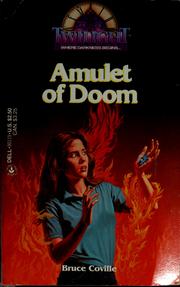 Front cover of Amulet of Doom by Bruce Coville
