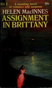Cover of Assignment in Brittany by Helen MacInnes