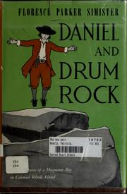 Cover of Daniel and Drum Rock by Florence Parker Simister