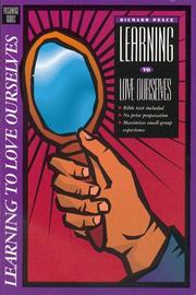Front cover of Learning to love ourselves by Richard Peace