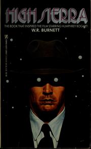 Cover of High Sierra by W. R. Burnett
