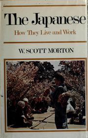 Front cover of The Japanese by W. Scott Morton