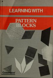 Front cover of Pattern blocks by Cuisenaire Company of America