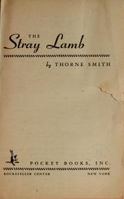 Cover of Stray Lamb by Thorne Smith