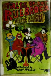 Cover of Tales of the Rue Broca by Pierre Gripari