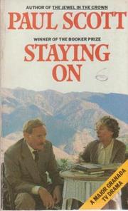 Cover of Staying on by Paul Scott