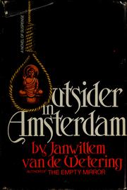 Cover of Outsider in Amsterdam by Janwillem van de Wetering