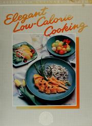Front cover of Elegant low-calorie cooking by Mary Harrison Carroll