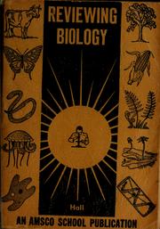 Front cover of Reviewing biology by Hall, Mark A. Biolologist.