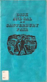 Front cover of Dick and Sal at Canterbury Fair by John White Masters