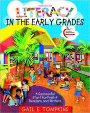 Cover of Literacy in the Early Grades by Gail E. Tompkins