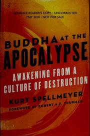 Front cover of Buddha at the apocalypse by Kurt Spellmeyer
