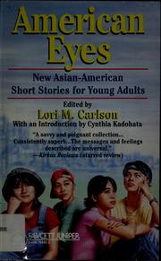 Front cover of American eyes by Lori M. Carlson