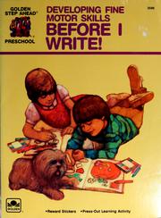 Cover of Before I write by Lauel L. Arndt
