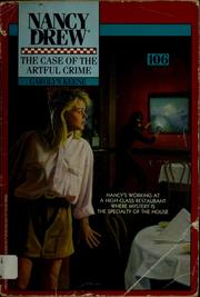 Front cover of The case of the artful crime by Carolyn Keene