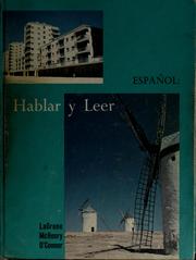 Front cover of Español: Hablar y leer by Gregory Gough LaGrone