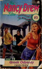 Front cover of Greek odyssey by Carolyn Keene