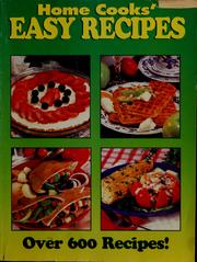 Cover of Home cooks' easy recipes by Vivian Rothe
