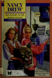 Front cover of The Mystery of the Missing Mascot by Carolyn Keene