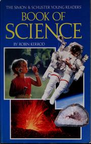 Front cover of The Simon & Schuster young readers' book of science by Robin Kerrod