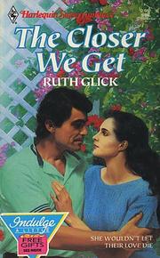 Cover of The Closer We Get by Ruth Glick