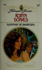 Front cover of Summer at Awakopu by Robyn Donald