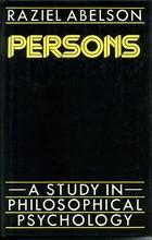 Cover of Persons by Raziel Abelson