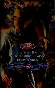 Front cover of The sheriff of Horseshoe, Texas by Linda Warren