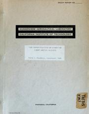 Front cover of An experimental investigation of the gains of dielectric antennas by Robert Bruce Johnston