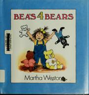 Cover of Bea's 4 Bears by Martha Weston