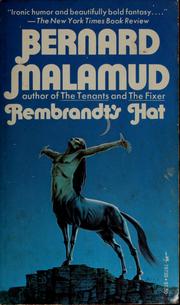 Cover of Rembrandt's hat by Bernard Malamud