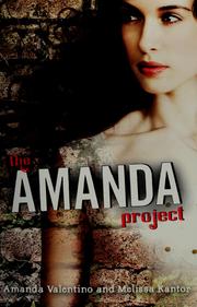 Cover of The Amanda project by Melissa Kantor