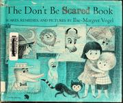 Cover of The don't be scared book by Ilse Margret Vogel