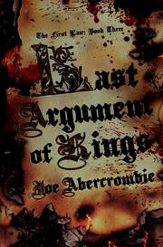 Front cover of Last Argument of Kings by Joe Abercrombie