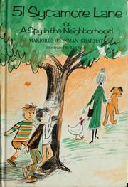 Front cover of 51 Sycamore Lane, or, A spy in the neighborhood by Marjorie Weinman Sharmat