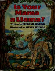 Cover of Is your mama a llama by Deborah Guarino