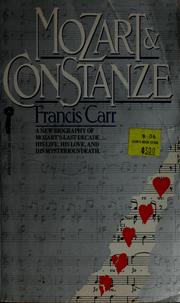 Cover of Mozart & Constanze by Francis Carr