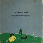 Cover of Little book by Beatrice Schenk De Regniers